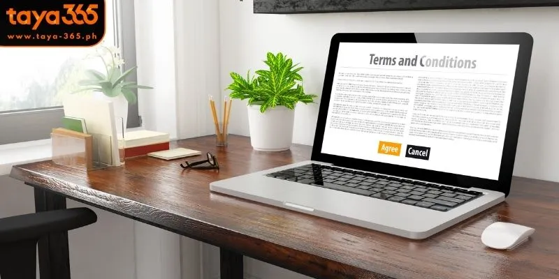 Detailed Content of Taya365's Terms and Conditions