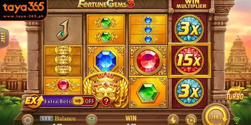 Fortune Gems 3 – Smart Slot Spinning, Instant Wins at Taya365