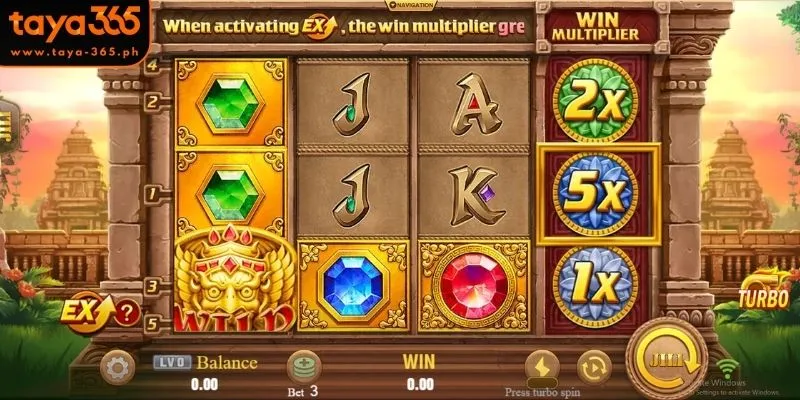 Special Features at Fortune Gems Taya365