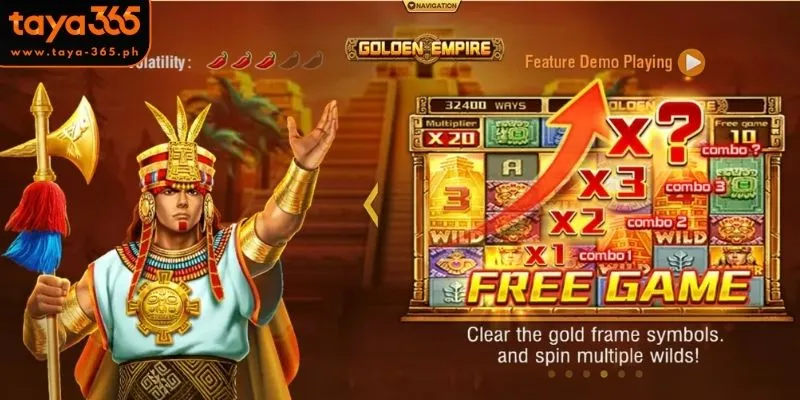 Effective Golden Empire Slot Playing Tips at Taya365