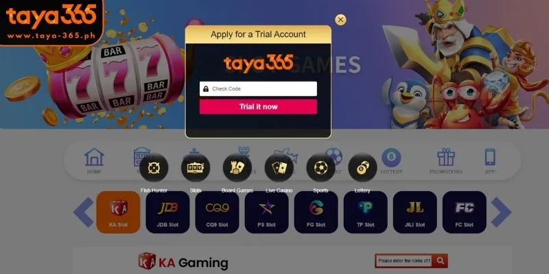 Step-by-Step Guide to Participating in Free Play at Taya365