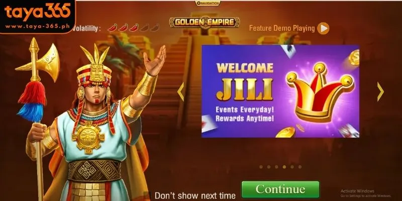About Golden Empire at Taya365