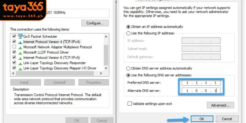 Manual DNS Configuration