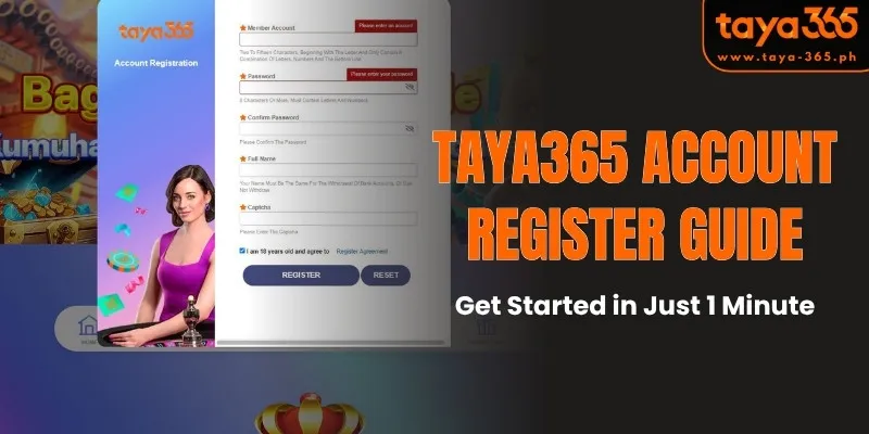 Taya365 Registration