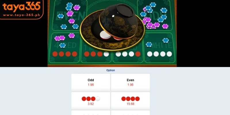 Xoc Dia Rules at Taya365 Casino