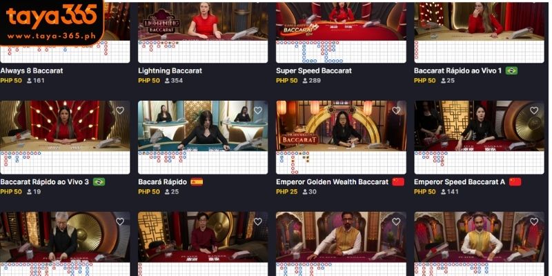 Introduction to Baccarat Taya365